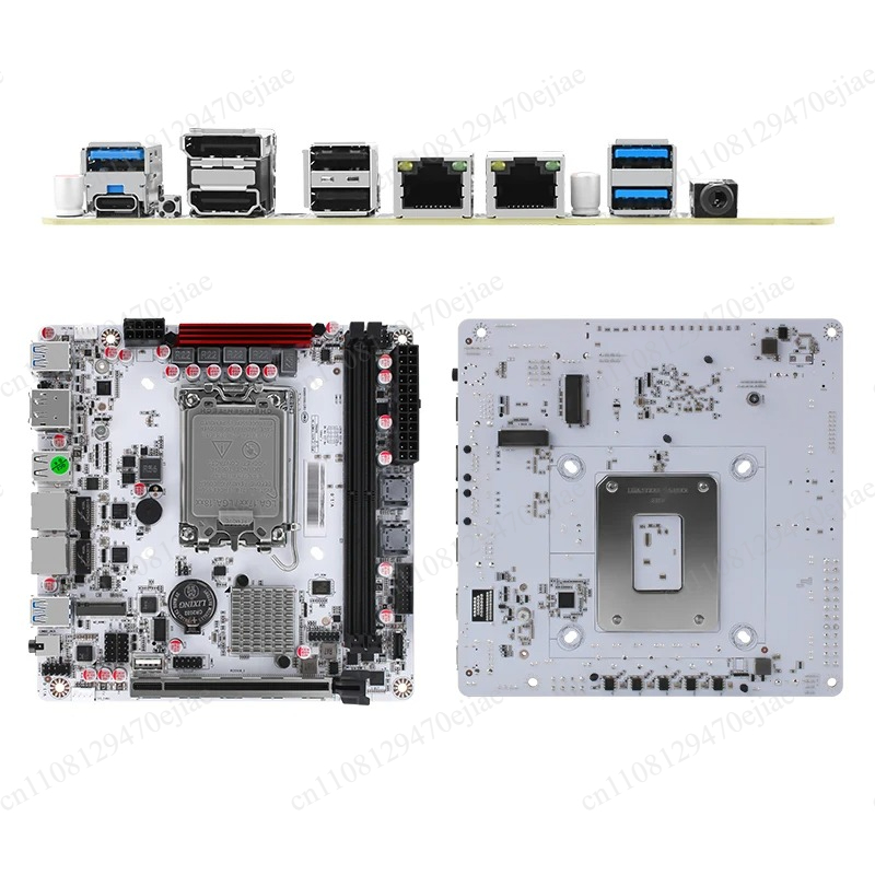 Nas Motherboard 8 Sata Mini Itx - Q670 Mini-ITX NAS-moederbord | 8-bay SATA