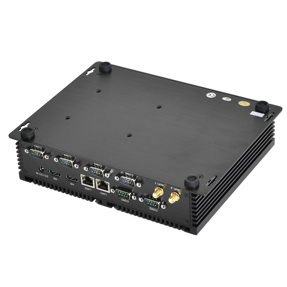 Fanless Industrial Pc Rs485 Core I7 - Grote uitverkoop industriële computer 6*COM RS232
