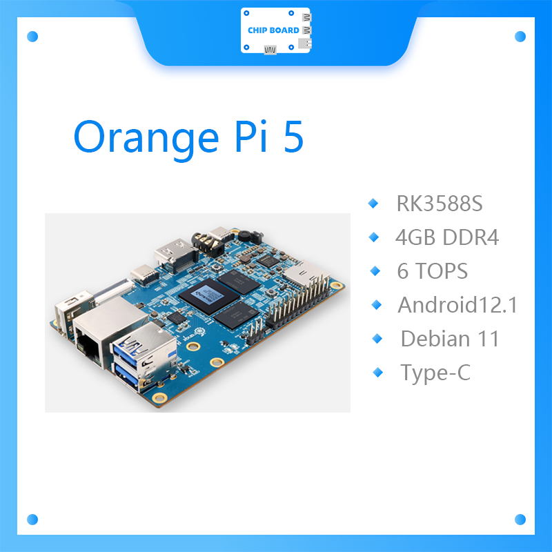Orange Pi 5 Plus 16Gb - Oranje Pi 5 4Gb RK3588S, Pcie