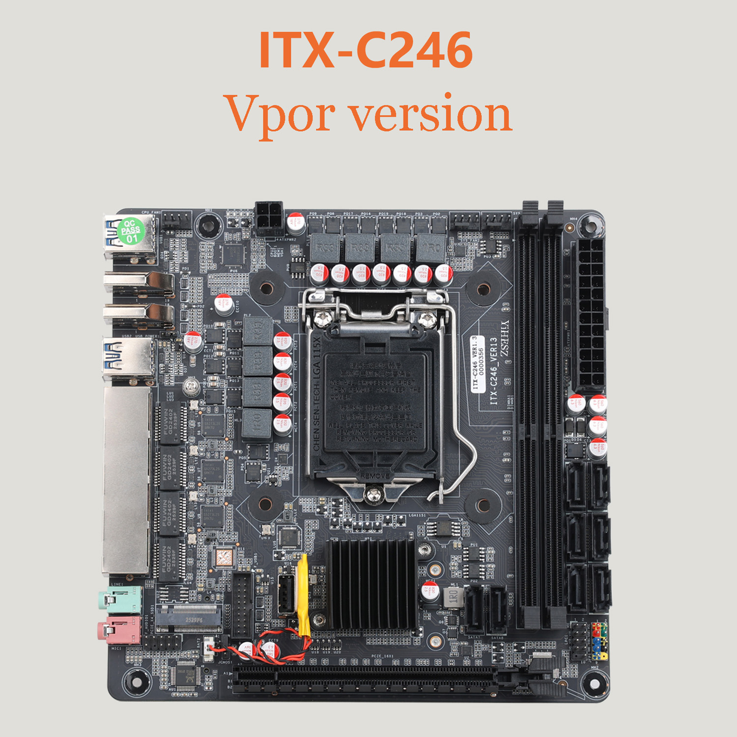 C246 Mini-ITX Moederbord 8 Bay - Nas Motherboard 8 Sata Mini Itx recensie en prijs