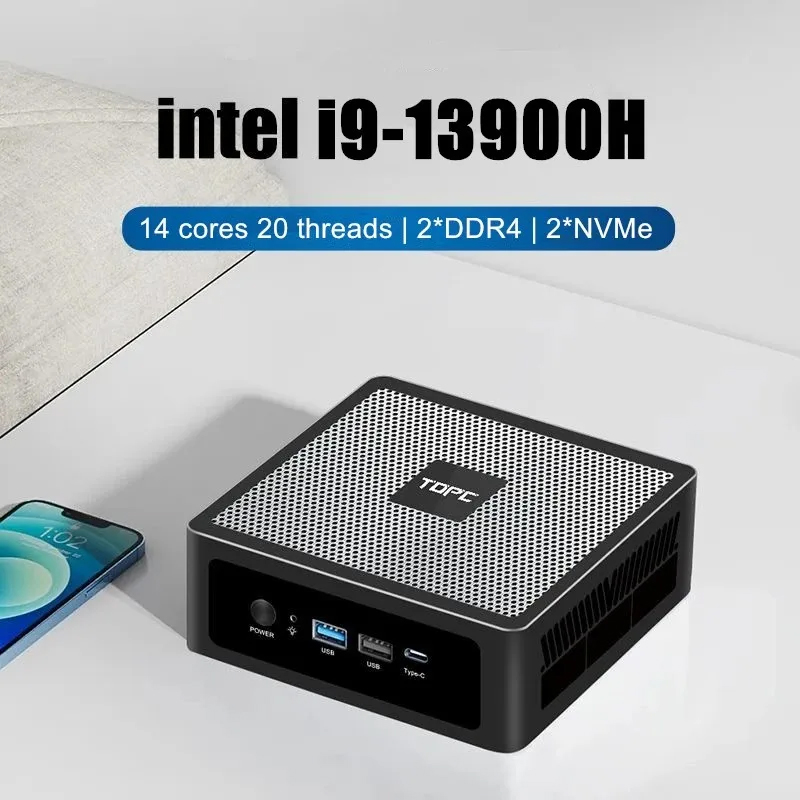 TOPC Mini PC 13e generatie Int - Intel Core I9 13900H Mini Pc recensie en prijs