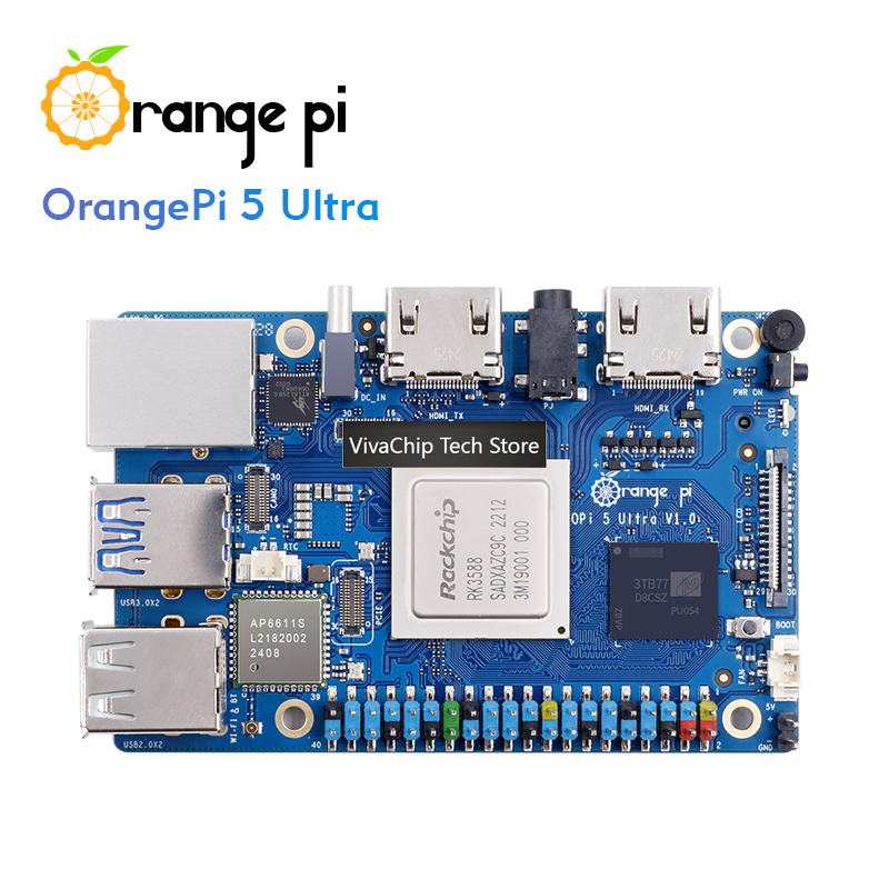VivaChip TechOrange Pi 5 Ultra - Rockchip Rk3588 Development Board recensie en prijs