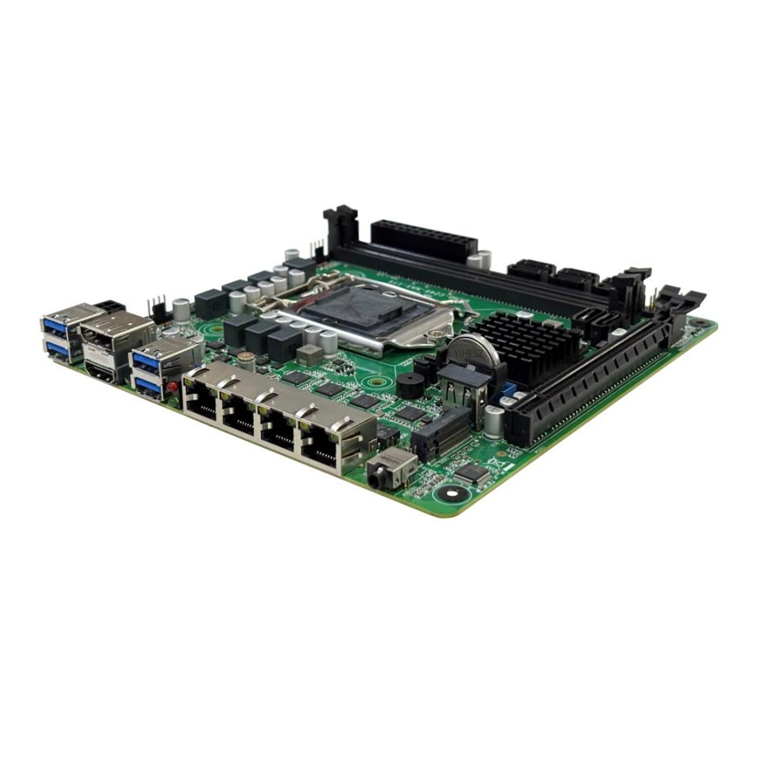 C246 ITX NAS moederbord onders - Nas Motherboard 8 Sata Mini Itx recensie en prijs