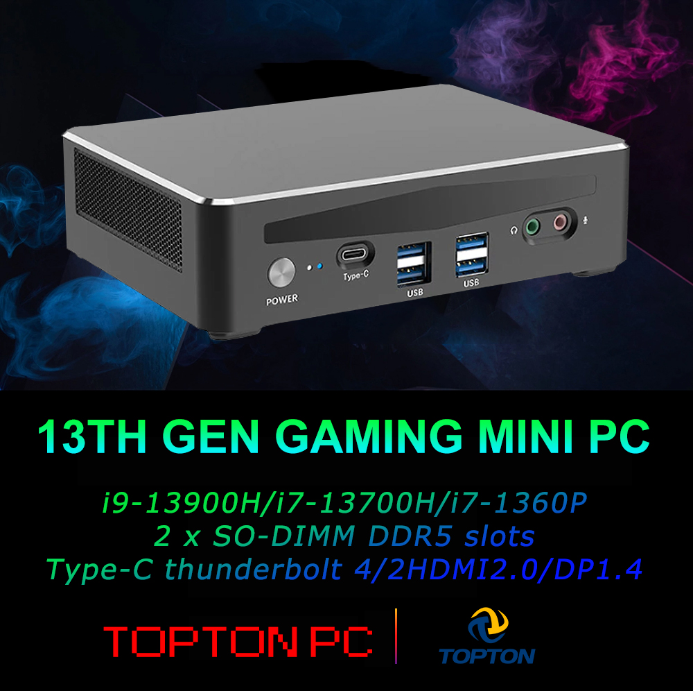 Mini Computer Gaming 13e gener - Intel Core I9 13900H Mini Pc recensie en prijs