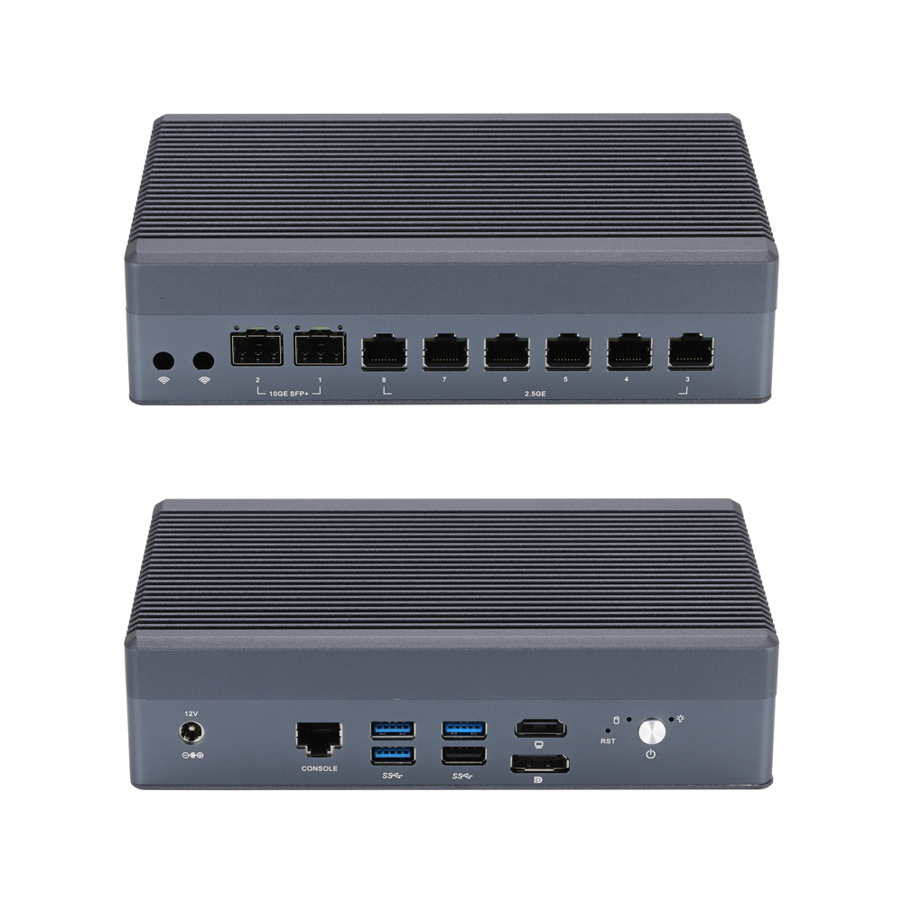 Barebone Mini PC 2x Intel 10G  - Dual Lan 10G Sfp+ Mini Pc recensie en prijs