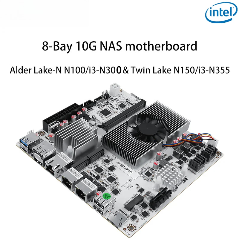8-bay 10G NAS moederbord Intel - Nas Motherboard 8 Sata Mini Itx recensie en prijs