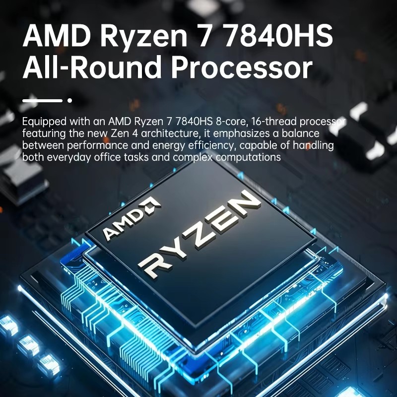 Topton Draagbare Gaming Mini P - Amd Ryzen 7 7840Hs Mini Pc recensie en prijs