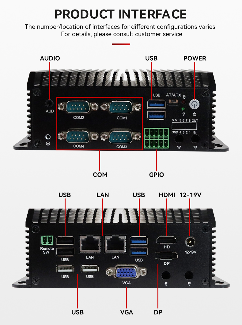 Quad Core N95 N97 Mini PC RS48 - Fanless Industrial Pc Rs485 Core I7 recensie en prijs