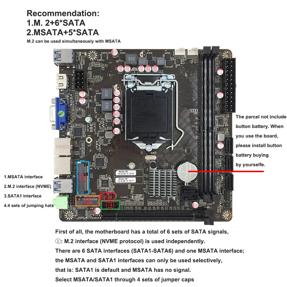 B365 Mini-ITX moederbord LGA 1 - Nas Motherboard 8 Sata Mini Itx recensie en prijs