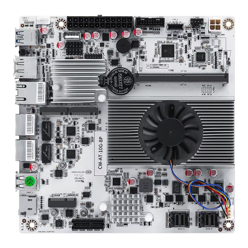 8-Bay NAS Mini ITX moederbord  - Nas Motherboard 8 Sata Mini Itx recensie en prijs