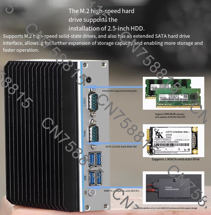 Dual LAN/Seriële RS485, ventil - Fanless Industrial Pc Rs485 Core I7 recensie en prijs