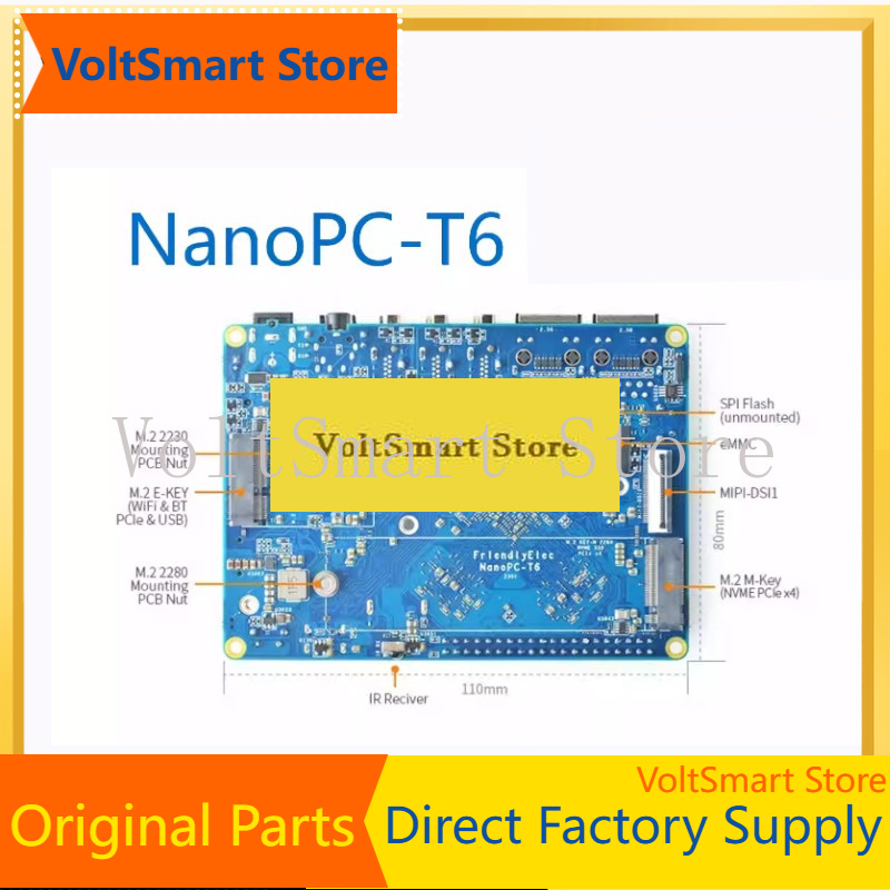 VoltSNanopc T6 Ontwikkelingsbo - Rockchip Rk3588 Development Board recensie en prijs