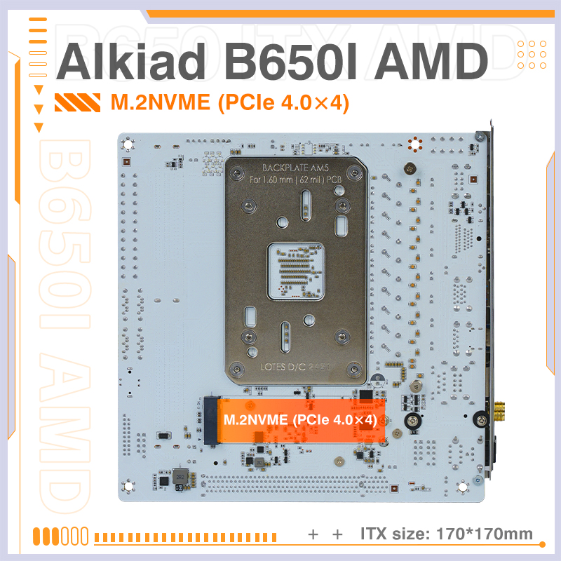 ERYING AM5 moederbord onderste - Lga1700 Itx Motherboard Ddr5 recensie en prijs